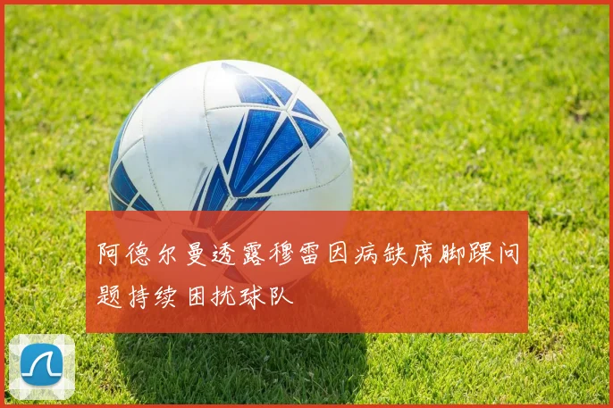 阿德尔曼透露穆雷因病缺席脚踝问题持续困扰球队